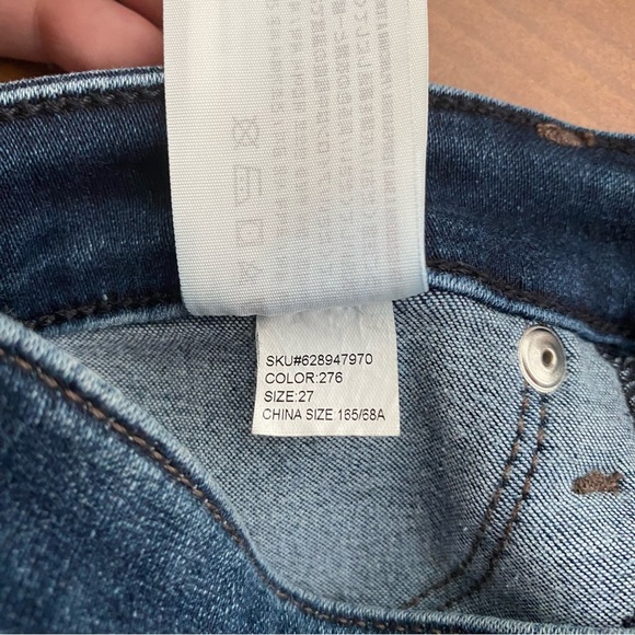 Abercrombie & Fitch Simone High Rise Jean Legging Size 27/4 R - Picture 9 of 9